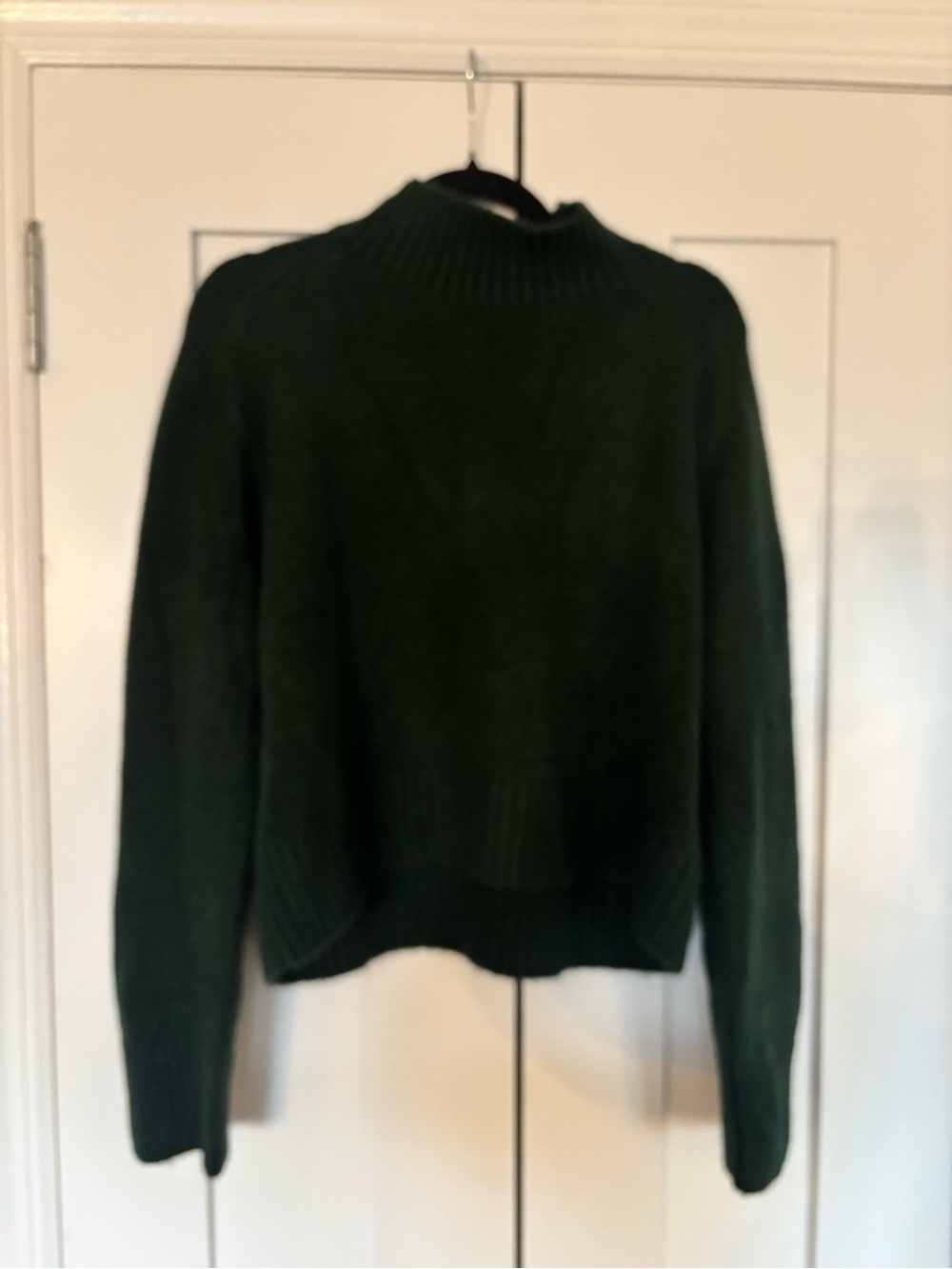 Abercrombie Dark Green Mock Neck Sweater